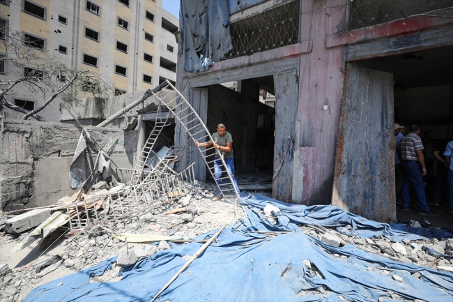 İsrail füzeleri 25 ailenin geçim kaynağını yok etti